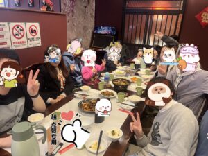 2026年4月4日在日粤港澳老乡聚餐赏樱花活动